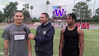 IEMG SPORTS WEEKLY: Aquinas Falcons at U. of Redlands Football Mega Camp