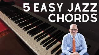 5 Easy Jazz Piano Chords That Sound Great