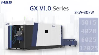 HSG GX Serisi 6-30kW Fiber Lazer Kesim Makinesi | HSG Lazer