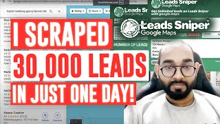 This Google Maps Scraper Generated 30,000 Leads in Just ONE Day! 🤯