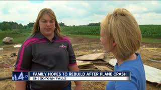 Sheboygan Falls family says entire farm could have been destroyed in plane crash