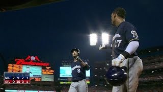 STL@MIL: Braun brings Brewers closer with groundout