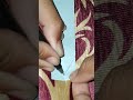 how to make 🤔 a paper bookmark # youtube shorts #aarohi art and crafts and diy world