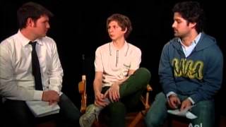 Michael Cera Youth in Revolt Dueling Interviewers