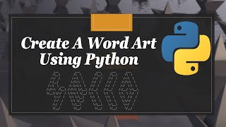 How To Create A Word Art In Python
