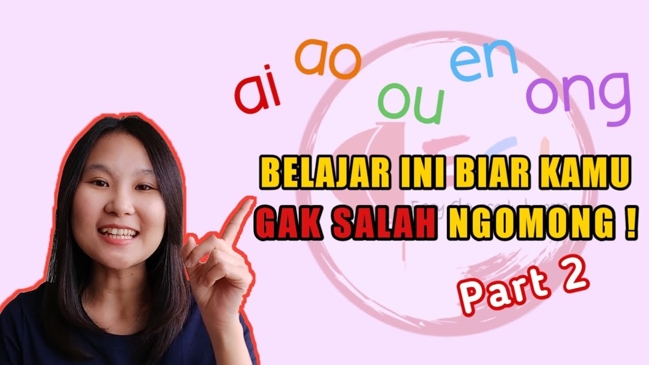 Belajar Bahasa Mandarin Dasar | Huruf Vokal Gabungan Bahasa Mandarin ...