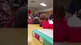 KID GETS SLAPPED IN MIDDLE OF CLASS!