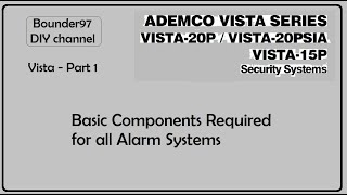 basic components required (Vista 20p part 1)