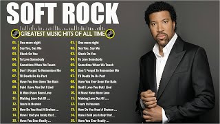 Best Soft Rock Songs of All Time ⚡ Soft Rock 70s - 80s  - 90s 🎼