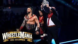 Roman Reigns make his grand entrance at WrestleMania: WrestleMania 39 Sunday Highlights