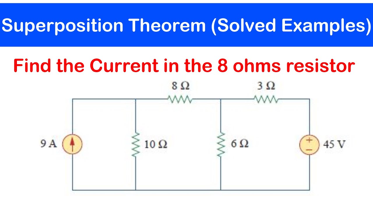 24a - Solved Examples On Superposition Theorem (NEW) - YouTube