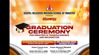 Gospel Believers Mission GBM Live Stream