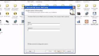 How to install Microsoft SQL Server 2005 Express Edition(2011)