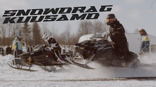 Snowdrag in Kuusamo, Finland, 2023