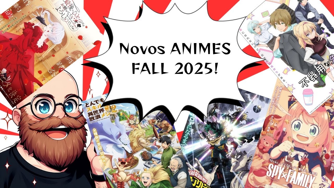 Novos Animes De Fall 2025 Olha Oq Vem Por Aí Youtube