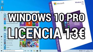 Consigue una licencia de Windows 10 Pro por 13€ www.informaticovitoria.com