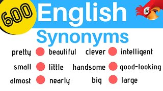 600 English Synonyms ||| Learn English Synonym Words ||| Easy English Lesson