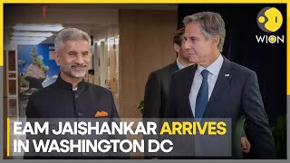 India's Foreign Minister Jaishankar lands in Washington, set to meet Blinken | Latest News | WION