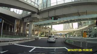 【役員運転手お役立ち画像】浜崎橋⇒溜池　　BEST　ROUTE