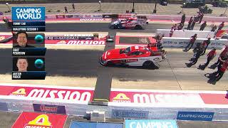 2026 NHRA Route 66 Nationals Q1 Results | Austin Prock | Motorcraft Nitro Mustang Funny Car
