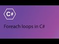 C# Programming Tutorial 14 - Foreach loops