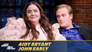 John Early and Aidy Bryant Go Public with Their Relationship