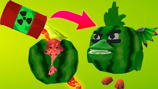 Cunning Baby Watermelon  ЧИКЕН ГАН | Chicken Gun