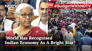 Budget 2023: "World Has Recognised Indian Economy As A Bright Star", Says Nirmala Sitharaman