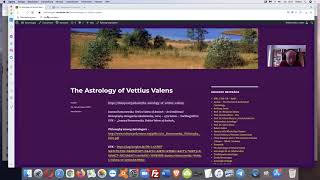 Vettius Valens Astrologe im 2. Jahrhundert