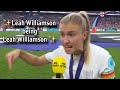 Leah Williamson funny moments