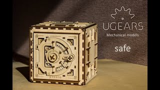 Ugears Safe - Assembly Video | STEM Learning Puzzle Lock Educational Kit | Proposal Puzzle Box