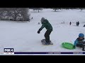 North Texans take advantage of snow day to enjoy some of the winter weather