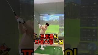 프로들의 다운스윙 느낌 #골프레슨 #골프연습 #골프장 #골프스윙 #골프 #골린이 #레슨 #golfbasic #golftips #golfswing