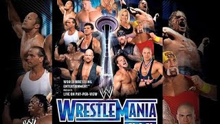 WWE Wrestlemania 19 Full and Official Match Card