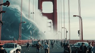Grande Terremoto CAUSA Mega Tsunami de 200 Metros, Forçando Todos a se Salvarem Como Podem