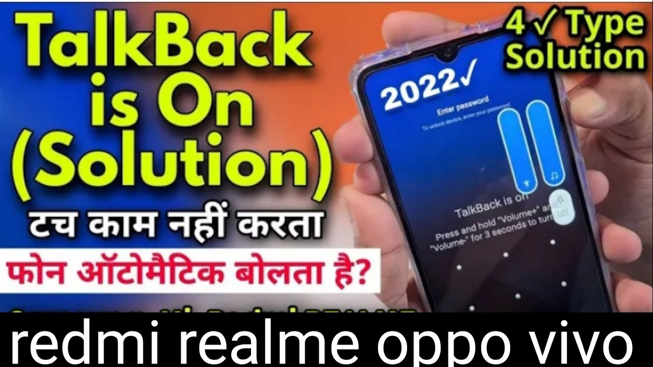 How To Turn Off Talkback Enable Disable Settings Talkback Is On