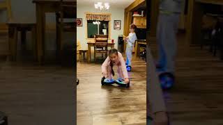 AMAZING GIRL DOING HOVERBOARD TRICKS