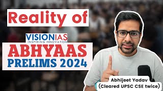 Should you attempt open mock tests like Vision ABHYAAS?
