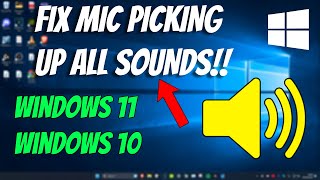 How To Fix Mic Picking Up All PC Sounds (Realtek Manager) (Discord)