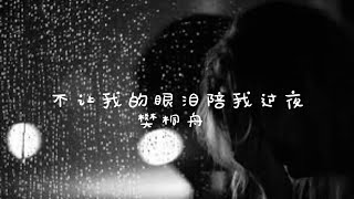 不让我的眼泪陪我过夜 | 樊桐舟 + 齐秦 🎶LYRICS VIDEO🎶