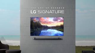 LG SIGNATURE OLED TV W - Vivid color to make every scene more real.