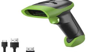 NETUM L8S Wireless 2D Barcode Scanner with Stand Automatic Sensing Scanning QR Bar code Re