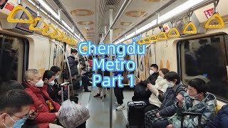 Every detail about the Metro of Chengdu China