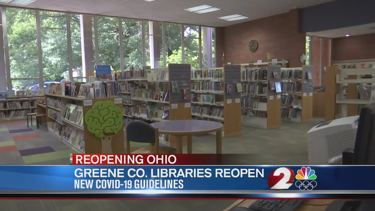 Greene County Public Libraries Reopen - YouTube