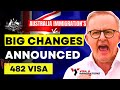 Are You Prepared for the 482 Visa Holders' Biggest Challenge in 2024? Australai Immigration News