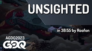 Unsighted by Roofon in 38:55 - Awesome Games Done Quick 2023