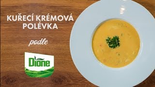 Kuřecí krémová polévka