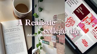 Realistic day in my life as college student living alone with my Seymac case💗 adulting diaries ep 1