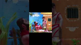 রামপ্রসাদ সেন ও কন্যা রূপী জগতমাতৃকা কালীকা 🌺 #viral #kali #mycreation #youtubeshorts #14thshorts