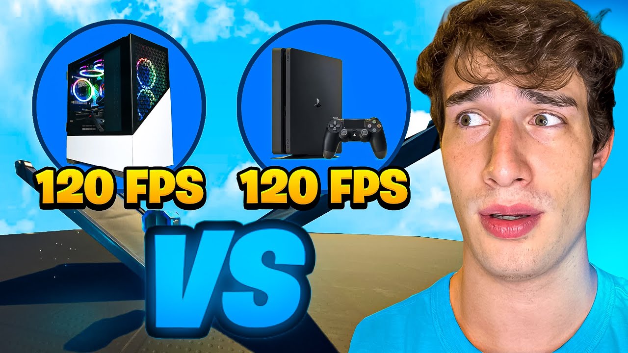 I Hosted A 120fps Pc Vs 120fps Console 1v1 Tournament For 100 Youtube